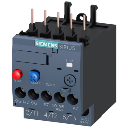 3RU21160BB0 — OVERLOAD RELAY CL10 S00 0.14-0.2 — Siemens