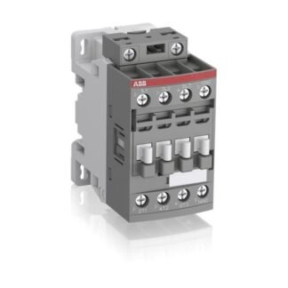 AF12-30-10-13 — IEC Contactor;  12Amp; 3 pole, 1 — ABB