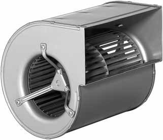 D1G133-AB29-52 — Moto-turbine centrifuge double ouïe ebm-papst, Ø133 mm, technologie EC (GreenTech) — ebm-papst