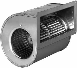 D2E133-CI33-56 — Moto-turbine centrifuge double ouïe ebm-papst, Ø133 mm, technologie AC monophasé — ebm-papst