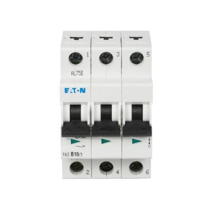 FAZ-D6/3-NA — FAZ-NA UL 489 MCB 3P 6A D CURVE — Eaton