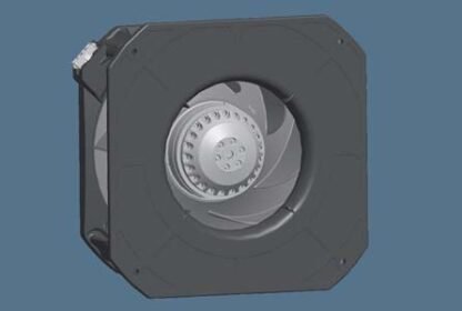 K2E250-RA50-01 — Moto-turbine centrifuge double ouïe ebm-papst, Ø250 mm, technologie AC monophasé — ebm-papst