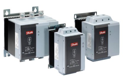 MCD202-037-T4-CV3 — Démarreur progressif Danfoss VLT Compact Starter MCD 202, 37 kW, 200-440 V, triphasé, 75 A — Danfoss